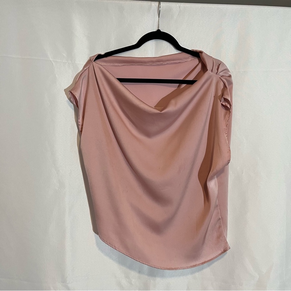 SHEIN Soft Pink Top
